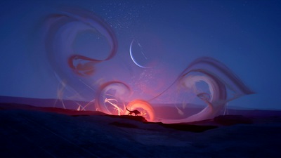 Пламя пустыни 4k