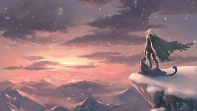 Долина Ледяного ветра 4k