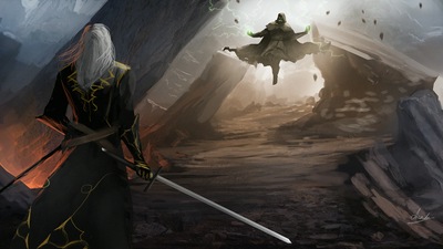 Алукард против Призывателя 4k