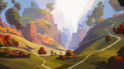 Осенние холмы 5к