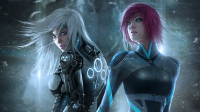 Кибер-Две Девушки