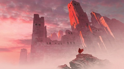 Гонец достиг замка 4k