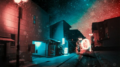 Портал открылся на улице Японии