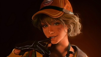 Милая Девушка в Кепке