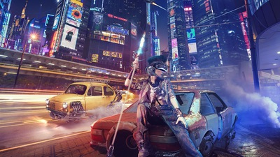 Центр города 2081 4k