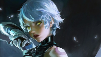 Воин с седыми волосами