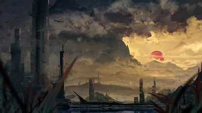 Тренировочный полигон Джоунри Сайан Космос 4k