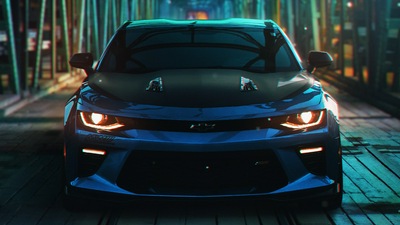 Цифровое искусство Chevrolet Camaro 4k