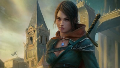 Девушка-авантюристка 4k