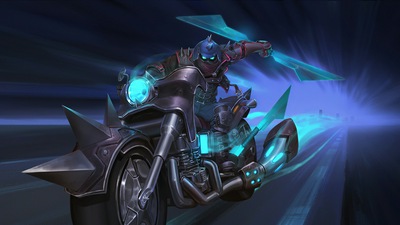 Велосипед с рожками