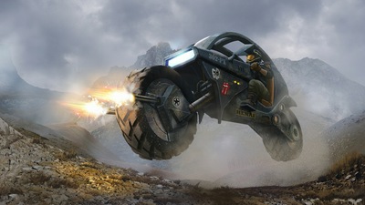 Индивидуальное велосипедное искусство 4k