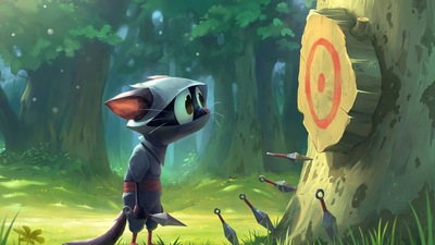 Ниндзя-кошка, снимающая 4k