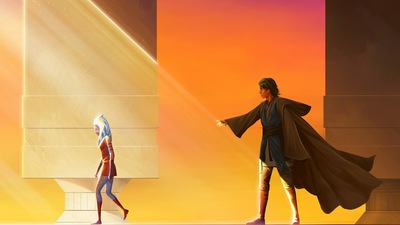 Капитан Рекс и Асока Звездные войны 4k