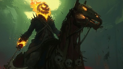 Призрачный конный налетчик