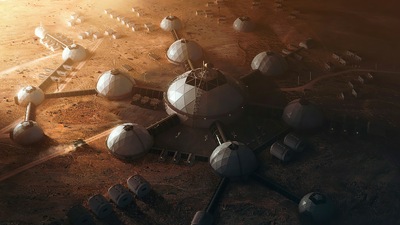 Пустынный мир 4k