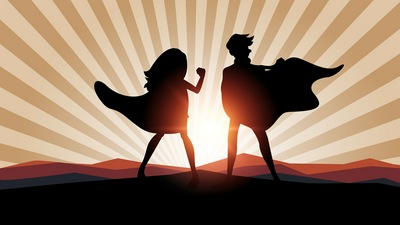 Летающий плащ супергероев