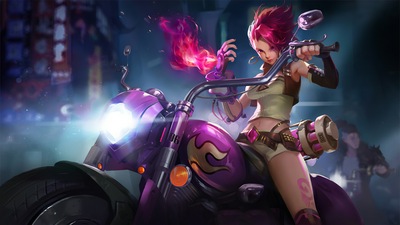 Девушка Харли 4k