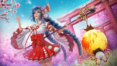 Девушка Джоджо 4k