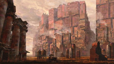 Город-крепость 4k