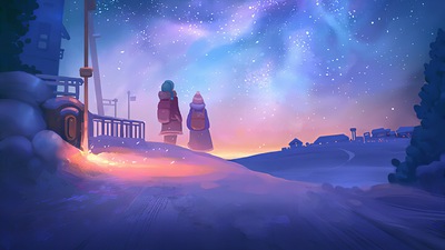 Зимний млечный путь