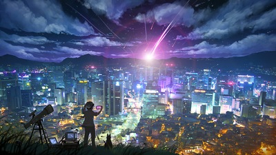 Идеальная съемка Падающей Звезды 4k