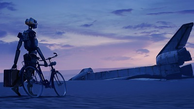 Марш роботов 4k