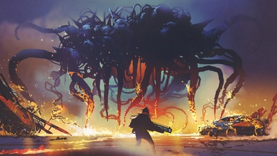 Борьба с монстрами 5k