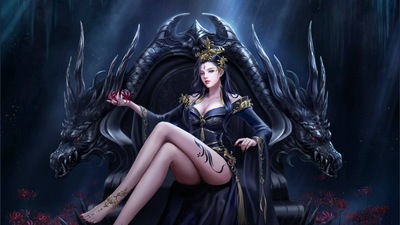 Две королевы драконов 5k