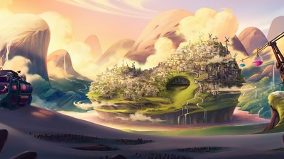 Исходный город 4k