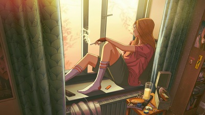 Утро понедельника 4k