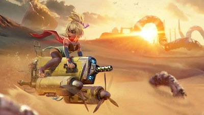 Девушка-боец Карла 4k