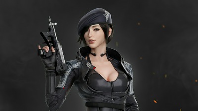 Азиатская девушка-коммандос 4k