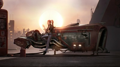 Кометный всадник 4k