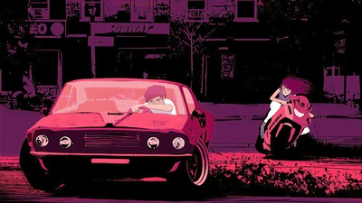 Пара гоночных голов 4k