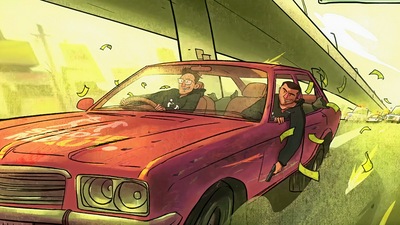 После ограбления банка 5 тыс.