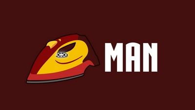 Железный человек Забавный минимализм