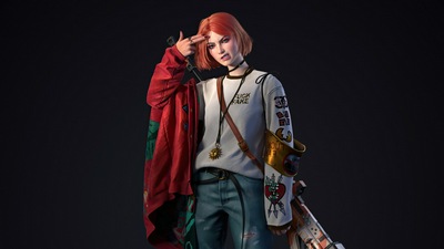 Сердитая девушка 4k