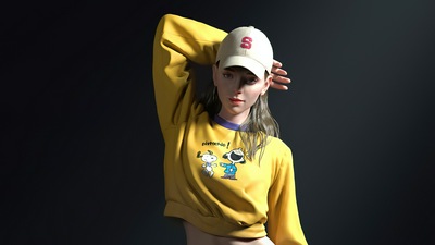 Женская бейсболка Art 4k