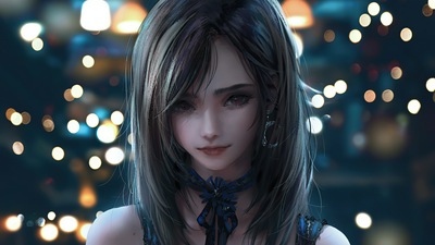 Рисунок персонажа фаната Tifa 4k