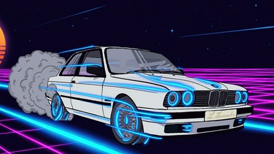 Bmw обгоняет