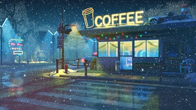 Lo Fi Cafe 4k