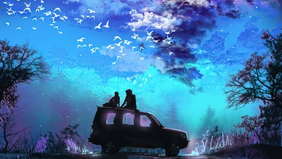 Переговоры через Крышу автомобиля 4k