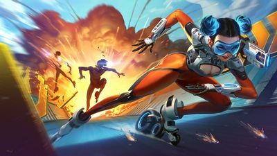 Девушка-гонщик 4k