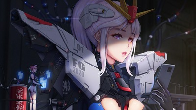 Gundam Girl 4k