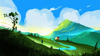 Сельскохозяйственные угодья 4k