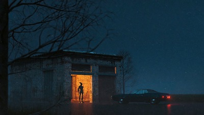 Вечерняя поездка на чужой волне 4k