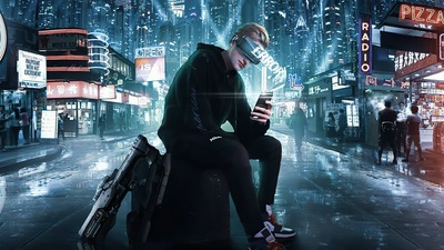 Ошибка в City Cyberpunk Boy 4k