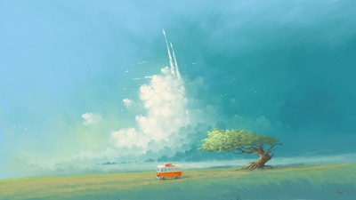 Весенний полдень 4k