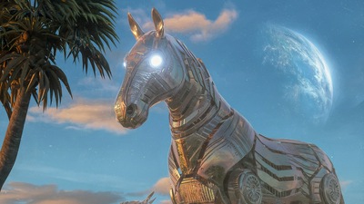 Красивые лошадиные машины 4k