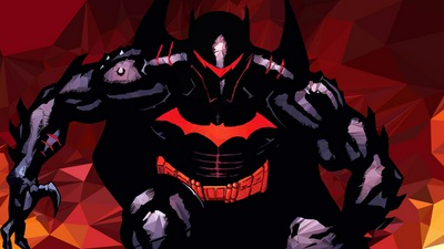 Полигональное искусство Бэтмена Хеллбэта